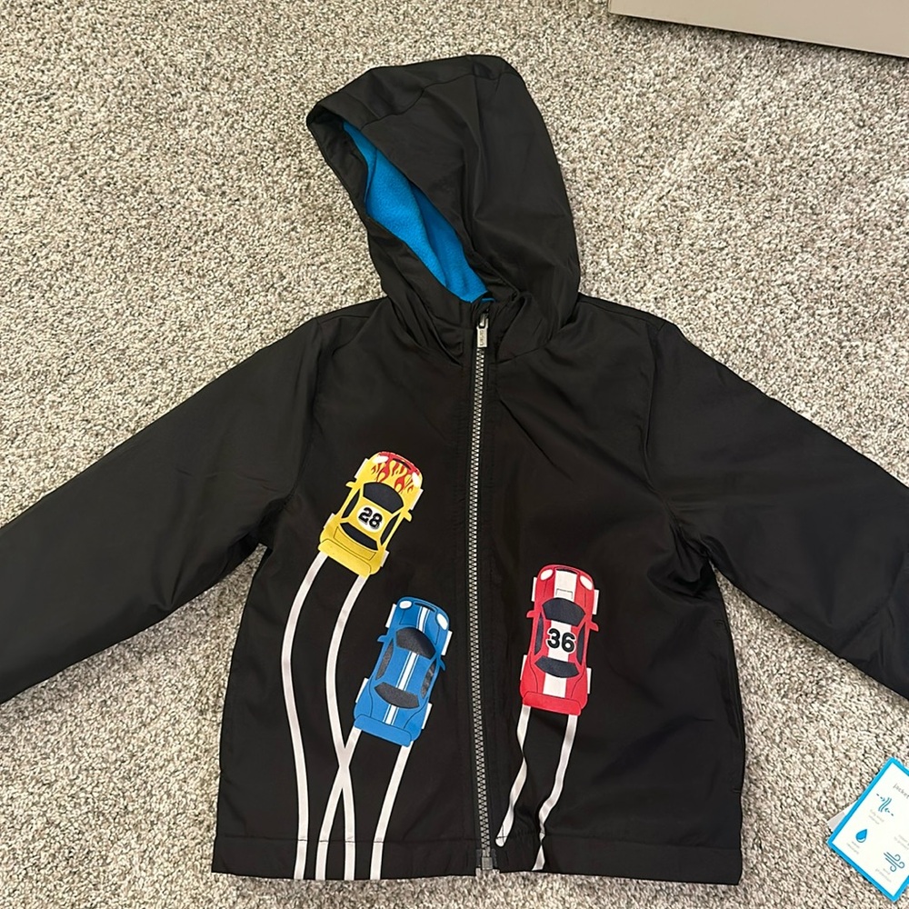 Carters toddler boys 3T cars jacket *BRAND NEW